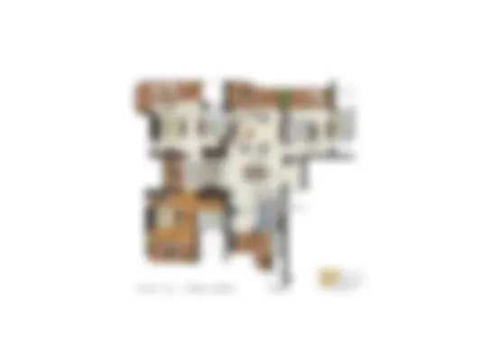 4S Sector 88 4 BHK floor plan